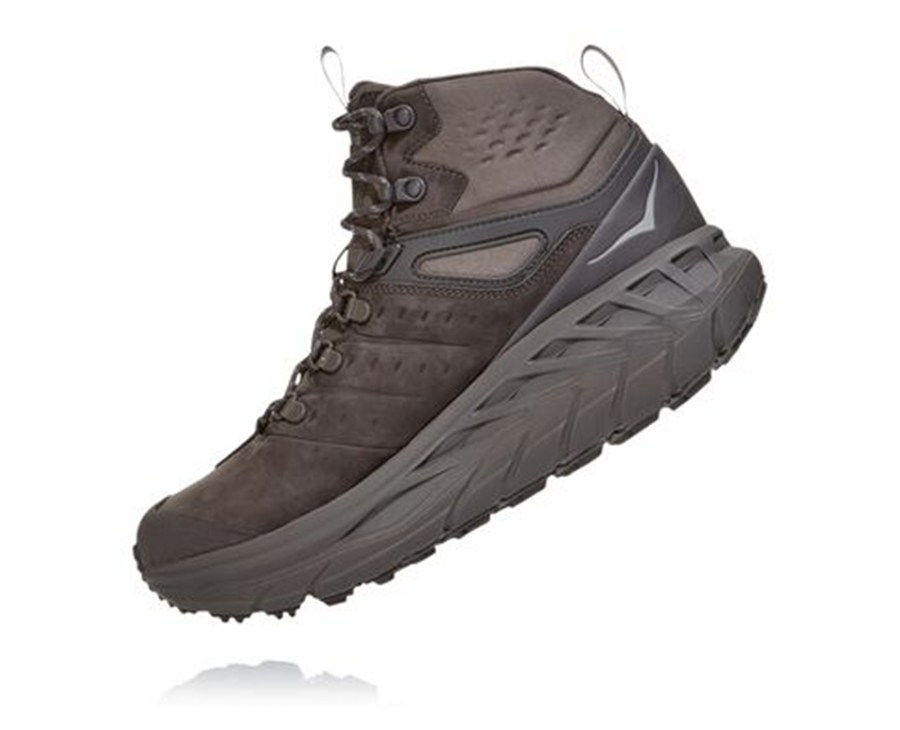 Hoka One One Vandresko Herre - Stinson Mid Gore-Tex - Brune - 296148QWE